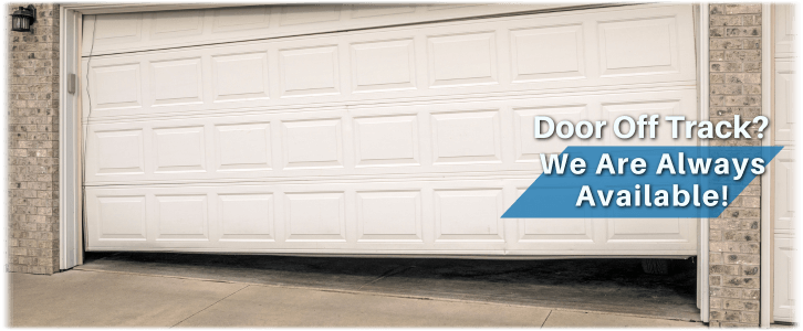 Garage Door Off Track In Lutz FL